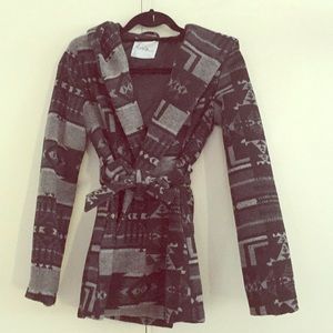 Kirra hooded coat size xs